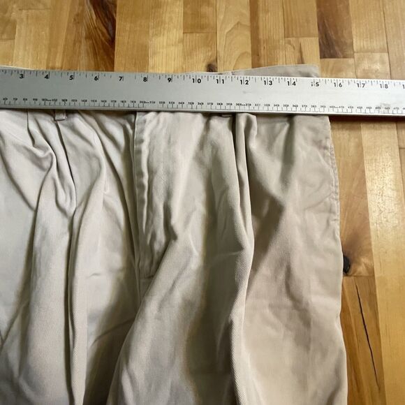 Ralp Lauren Sport Shorts Beige Wide Leg Flare Pony Logo Womens sz 12 EUC - Picture 7 of 11